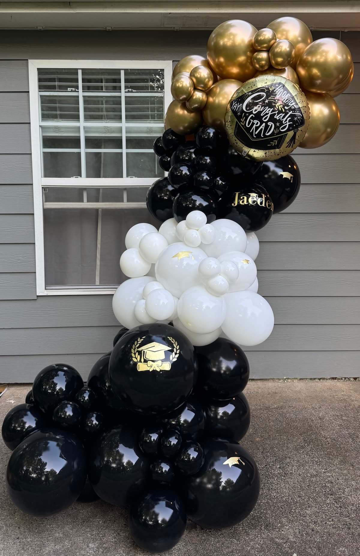 Custom Organic Graduation Column — 7.5 ft