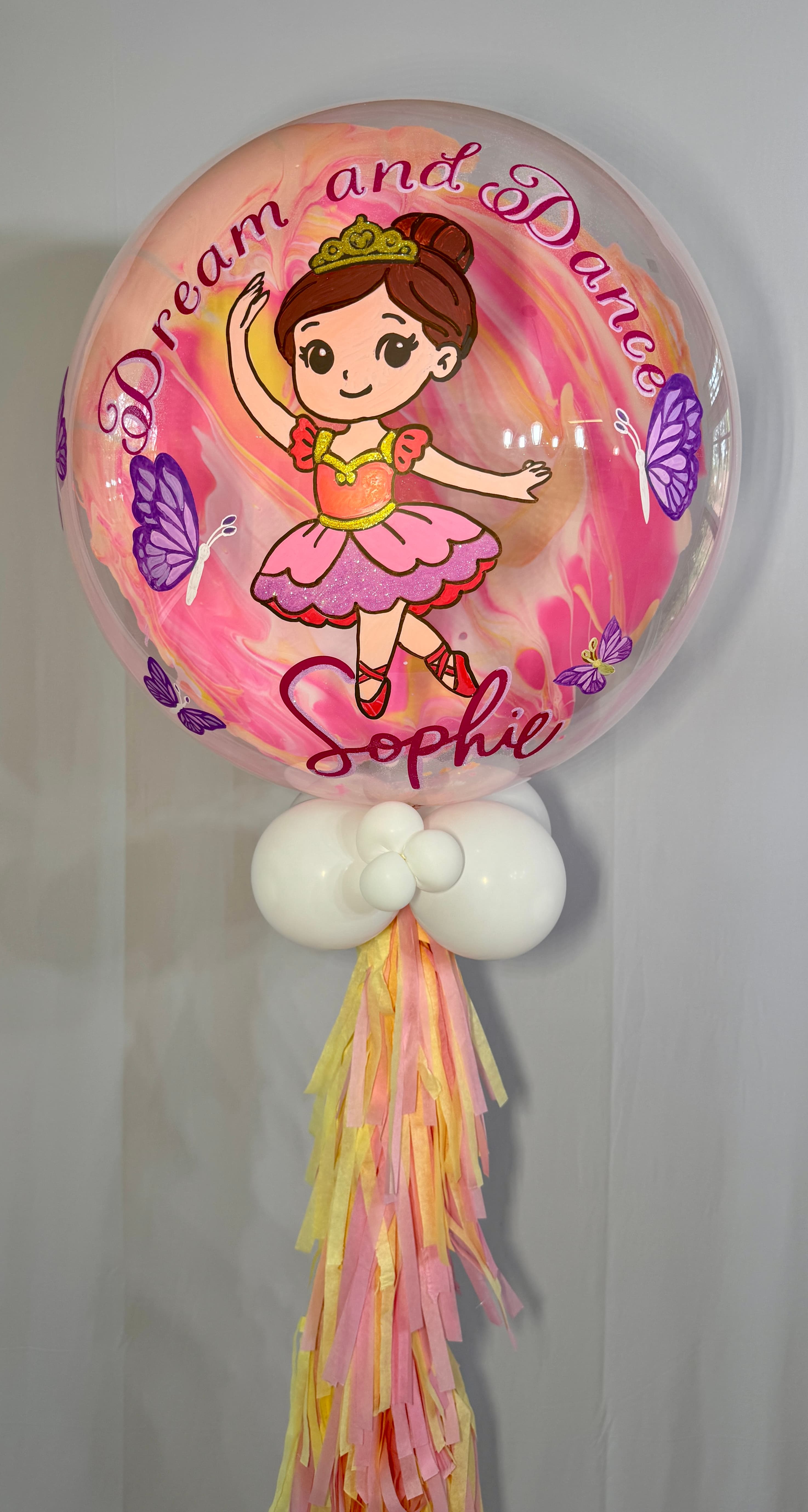 Ballerina Bubble Balloon